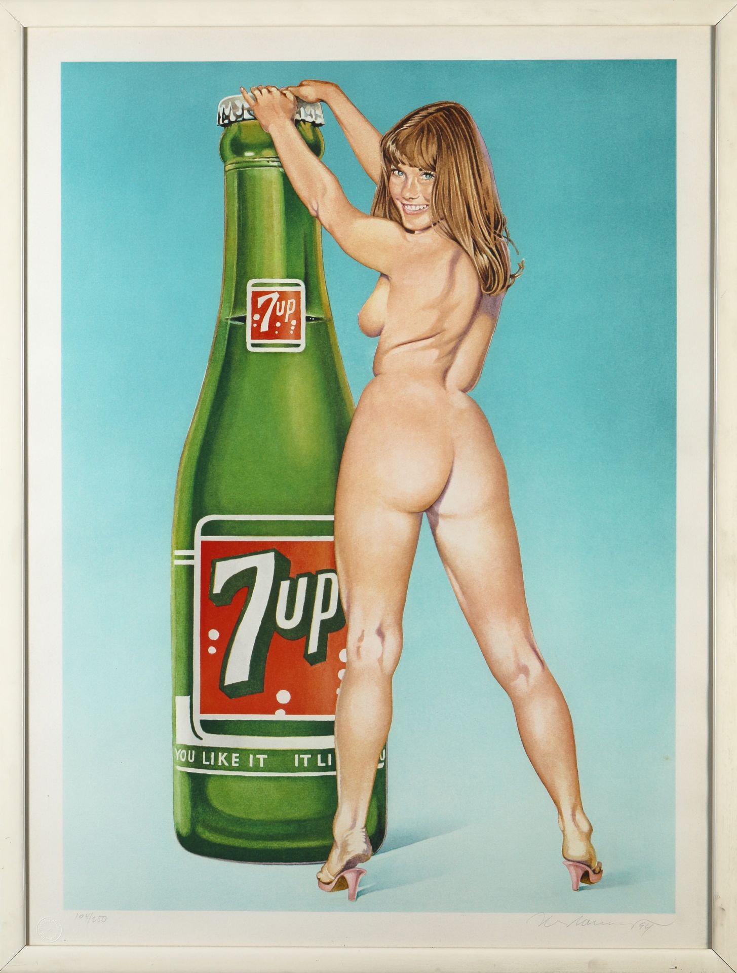 Mel Ramos, 7up/ You Like It, It Likes You, 1994 - Image 2 of 5