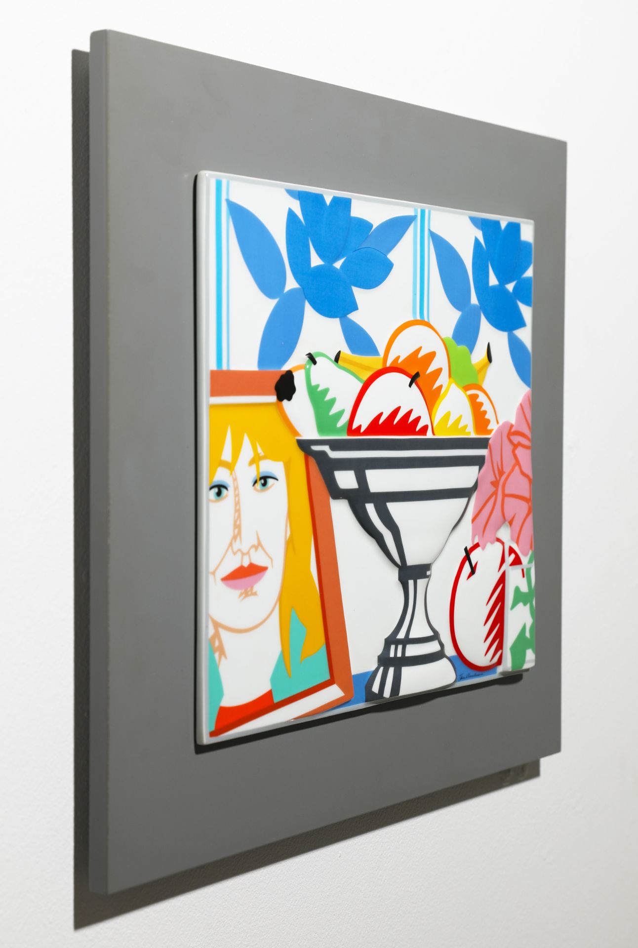 Tom Wesselmann, Rosenthal, still life, wall relief, Ex. 298/299 - Image 5 of 9