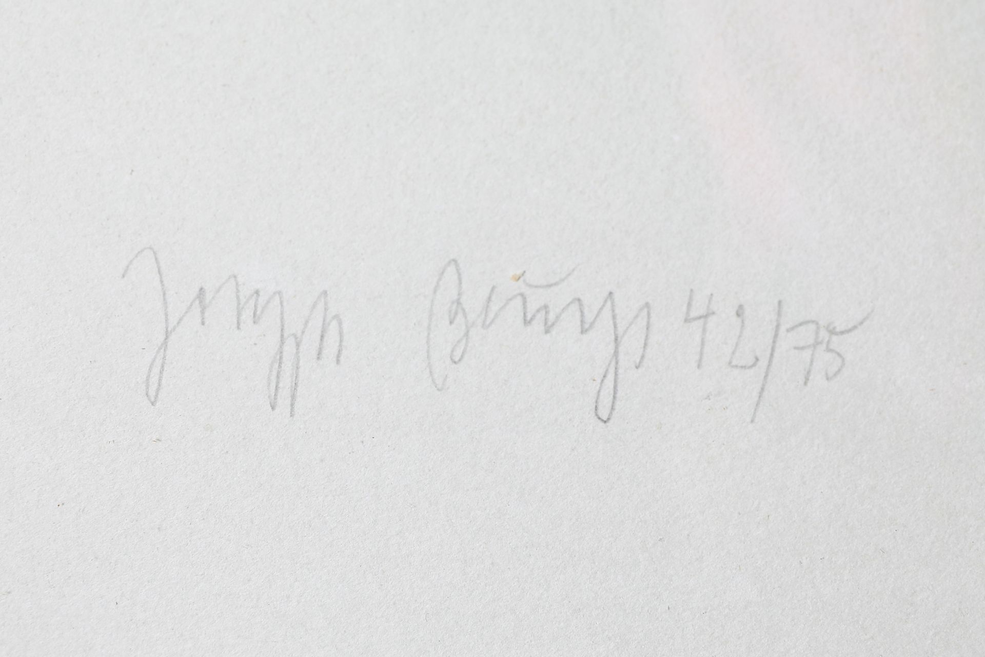 Joseph Beuys*, Urschlitten I/ Urschlitten II, Kaltnadelradierungen - Bild 8 aus 9