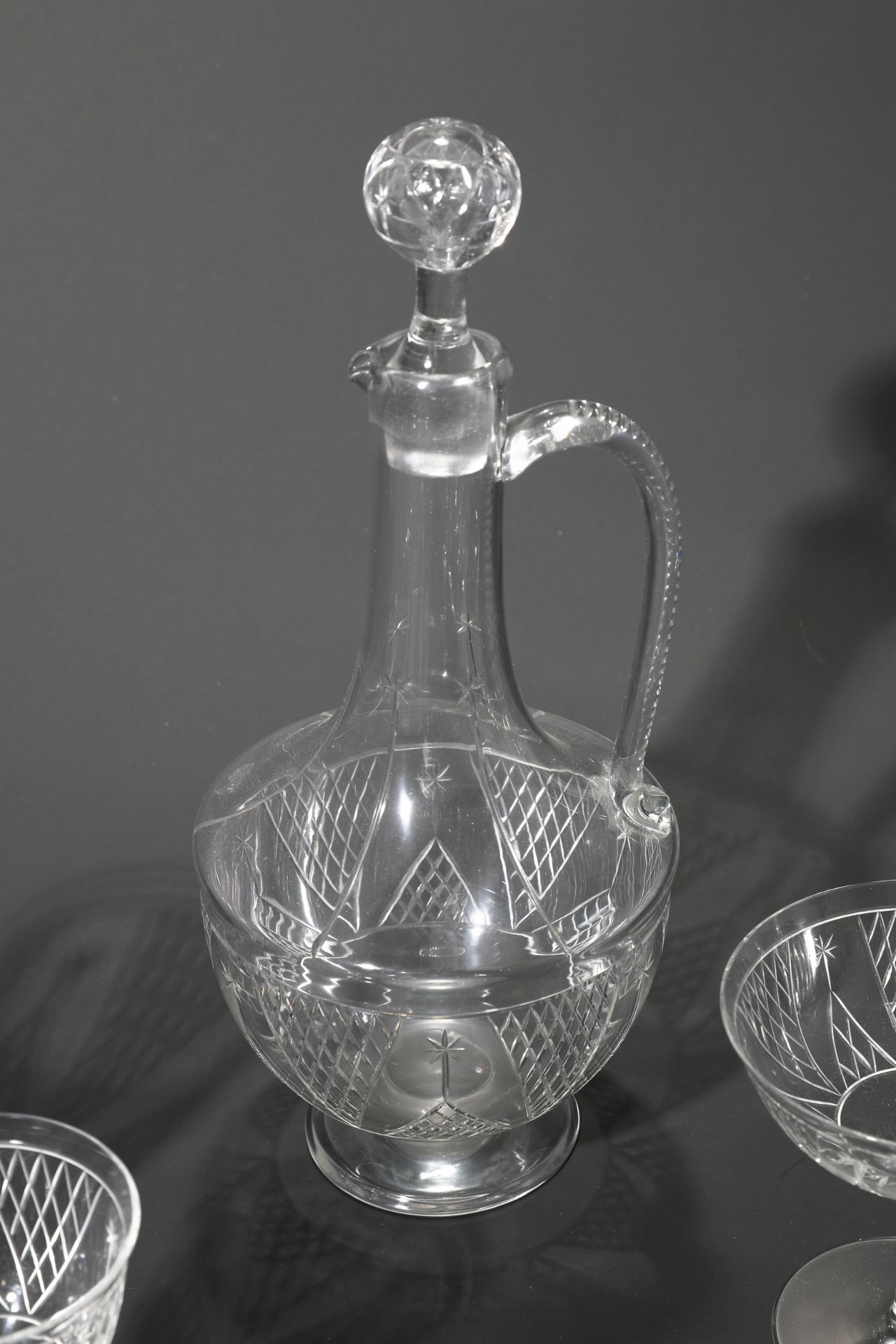 Josef Hoffmann, Wiener Werkstätte, glass service, model 200-DEKOR 1 - Image 7 of 11