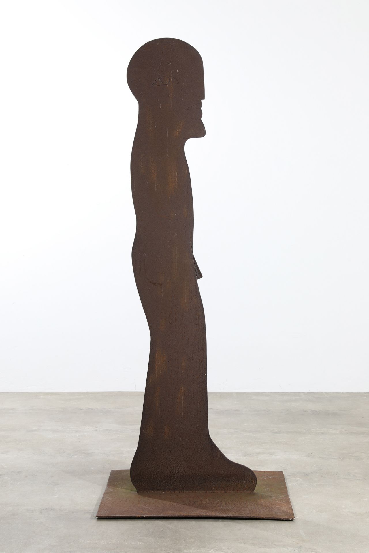 Horst Antes*, Figur 1000, Corten steel, h. 220 cm - Image 5 of 6