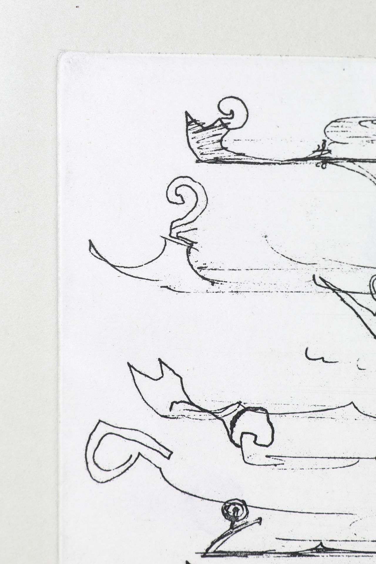 Joseph Beuys*, Urschlitten I/ Urschlitten II, Kaltnadelradierungen - Bild 9 aus 9