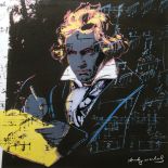 nach Andy Warhol, Rosenthal, Wandplatte Beethoven, 2002, Ex. 18/49