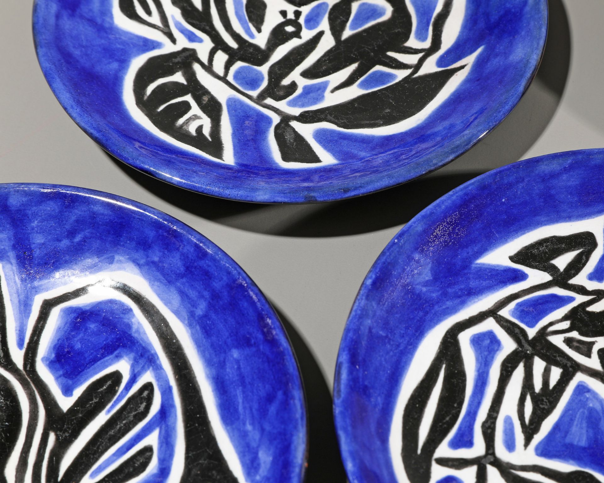 Jean Lurçat, 6 Artist Plates, ceramics - Image 2 of 5