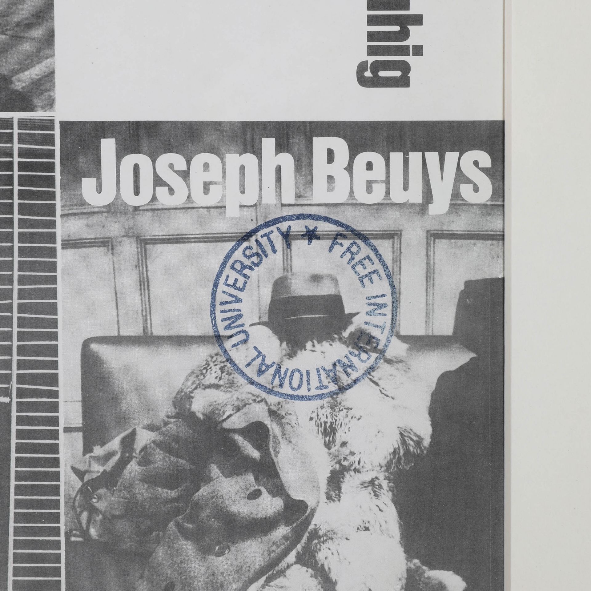 Joseph Beuys*, Klaus Staeck, Nam June Paik, signed proof for postcards, 1974 - Image 3 of 5
