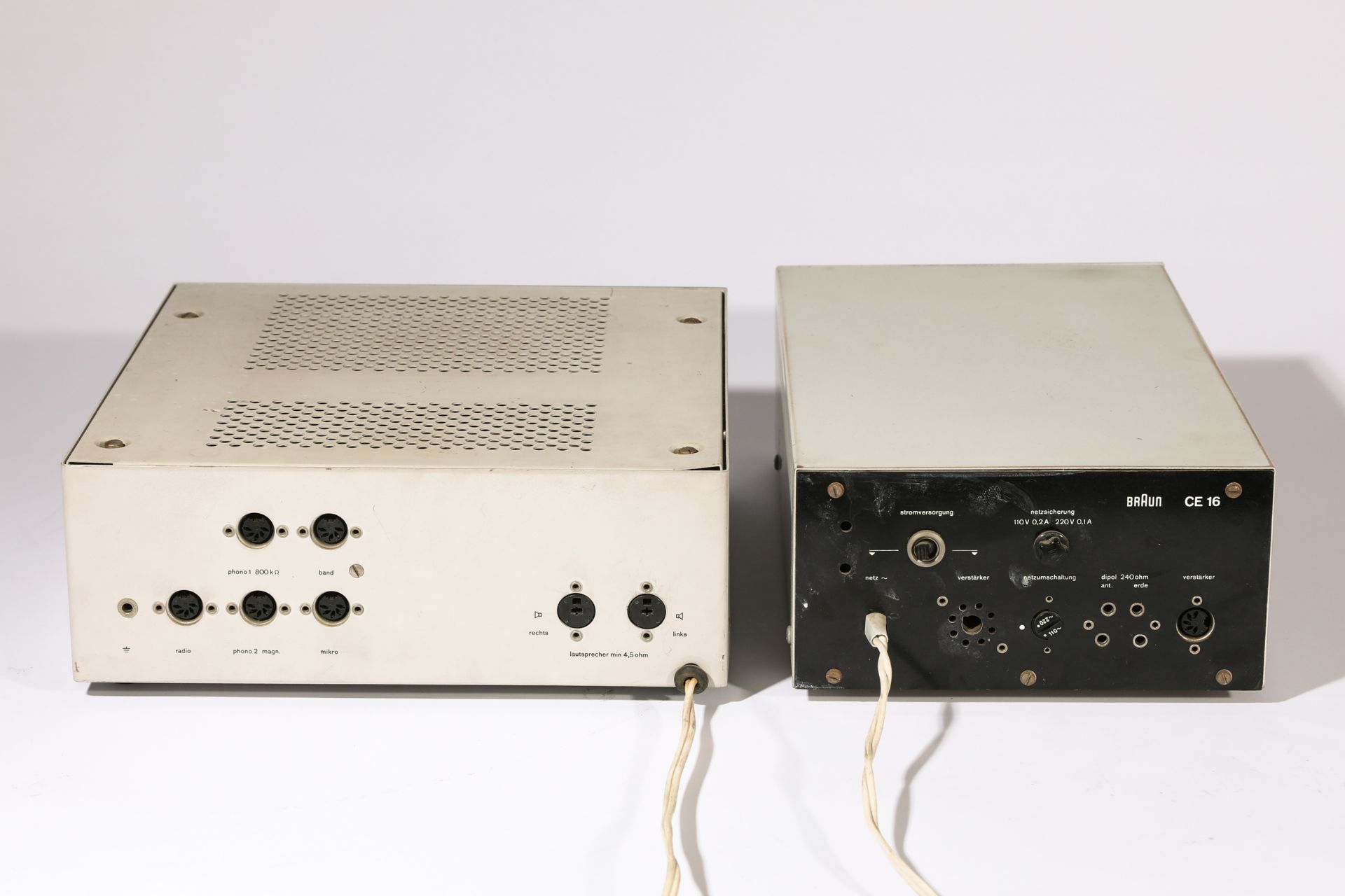 Dieter Rams, Braun, Receiver CE 16 + Amplifier CSV 10 - Image 3 of 3