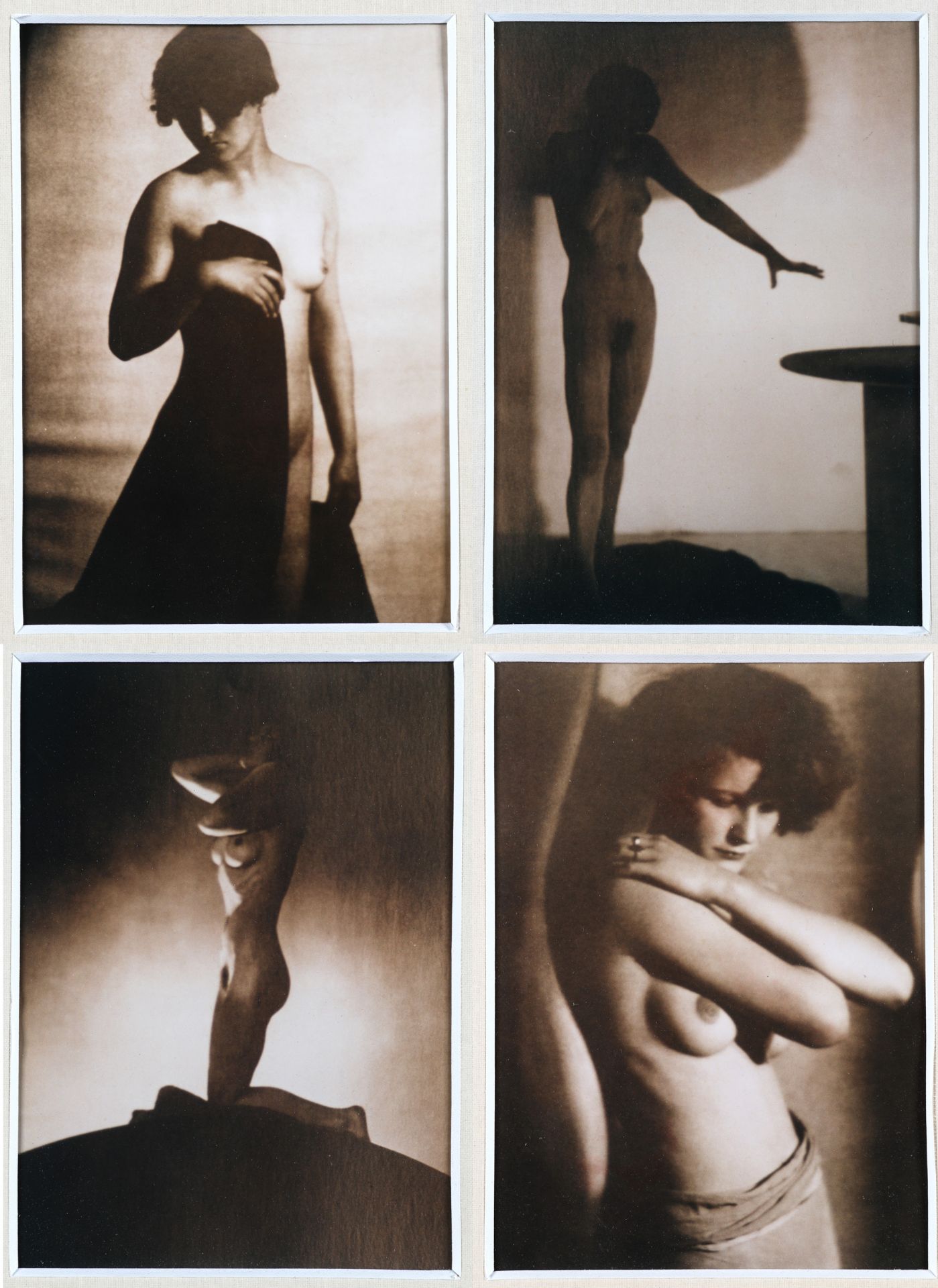 František Drtikol*, 4 nude photographs