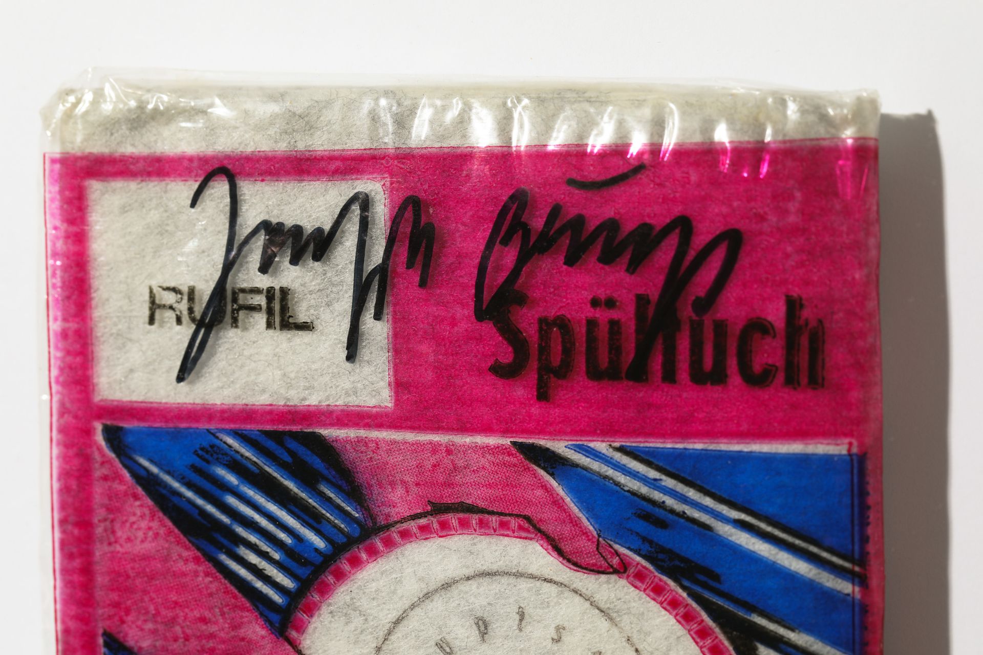 Joseph Beuys*, Wirtschaftswert Dishcloth + certificate Edition Staeck - Image 3 of 5