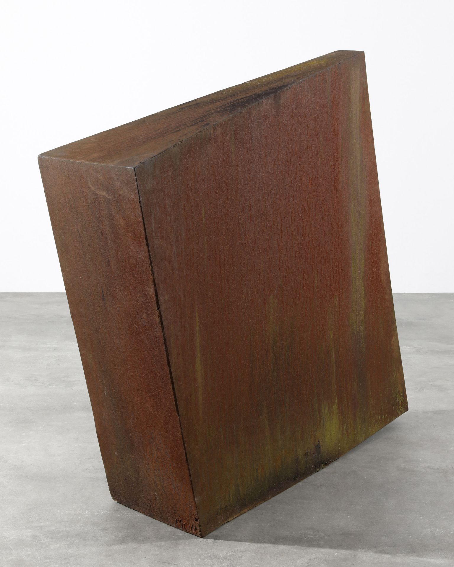 Michael Croissant*, Großer Kopf, Large head, 1984, welded iron