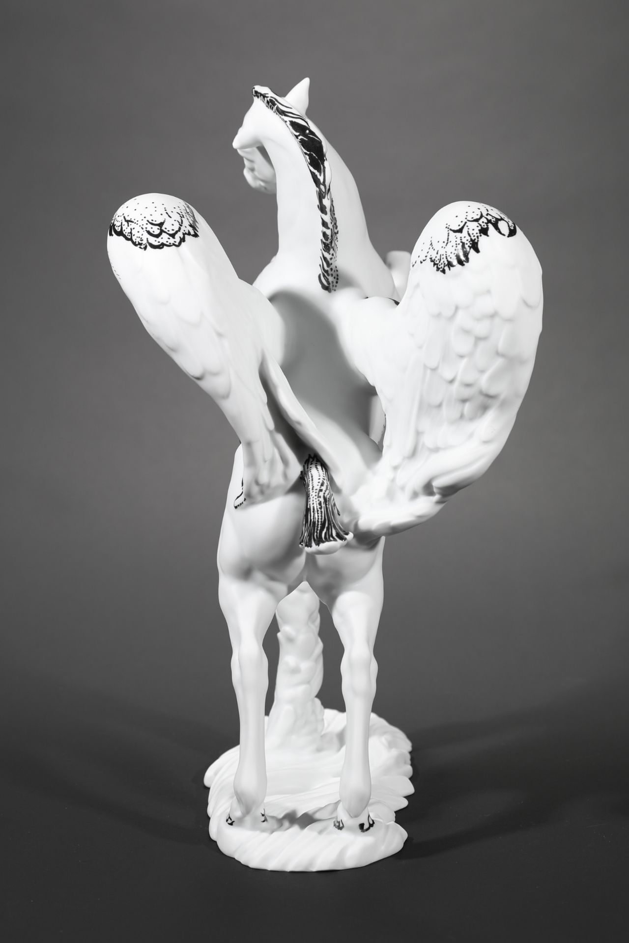 Ernst Fuchs, Rosenthal, Pegasus, porcelain - Image 3 of 7