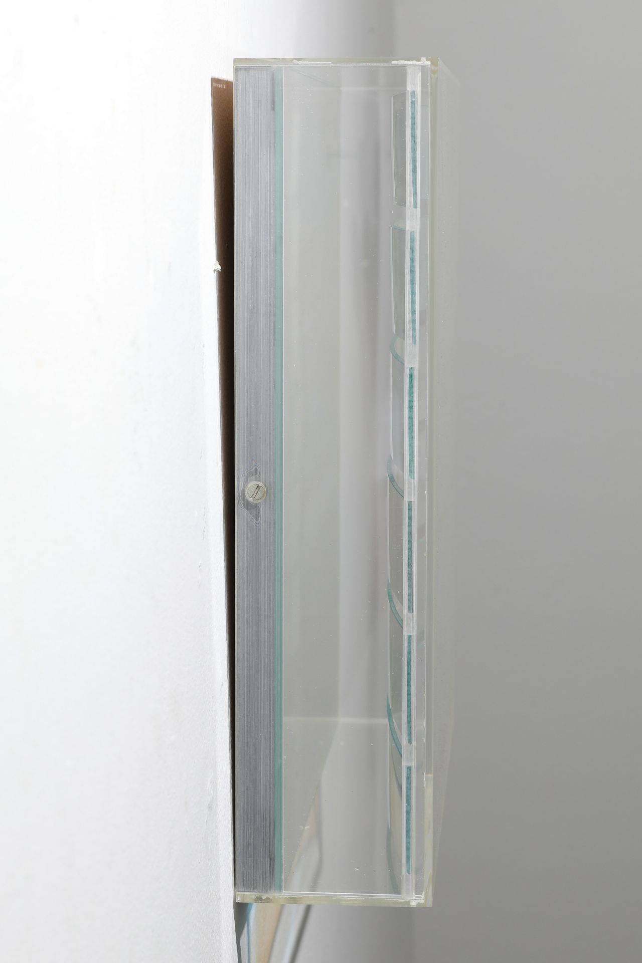Adolf Luther*, mirror object with 6 concave stripes, 1976 - Image 4 of 8