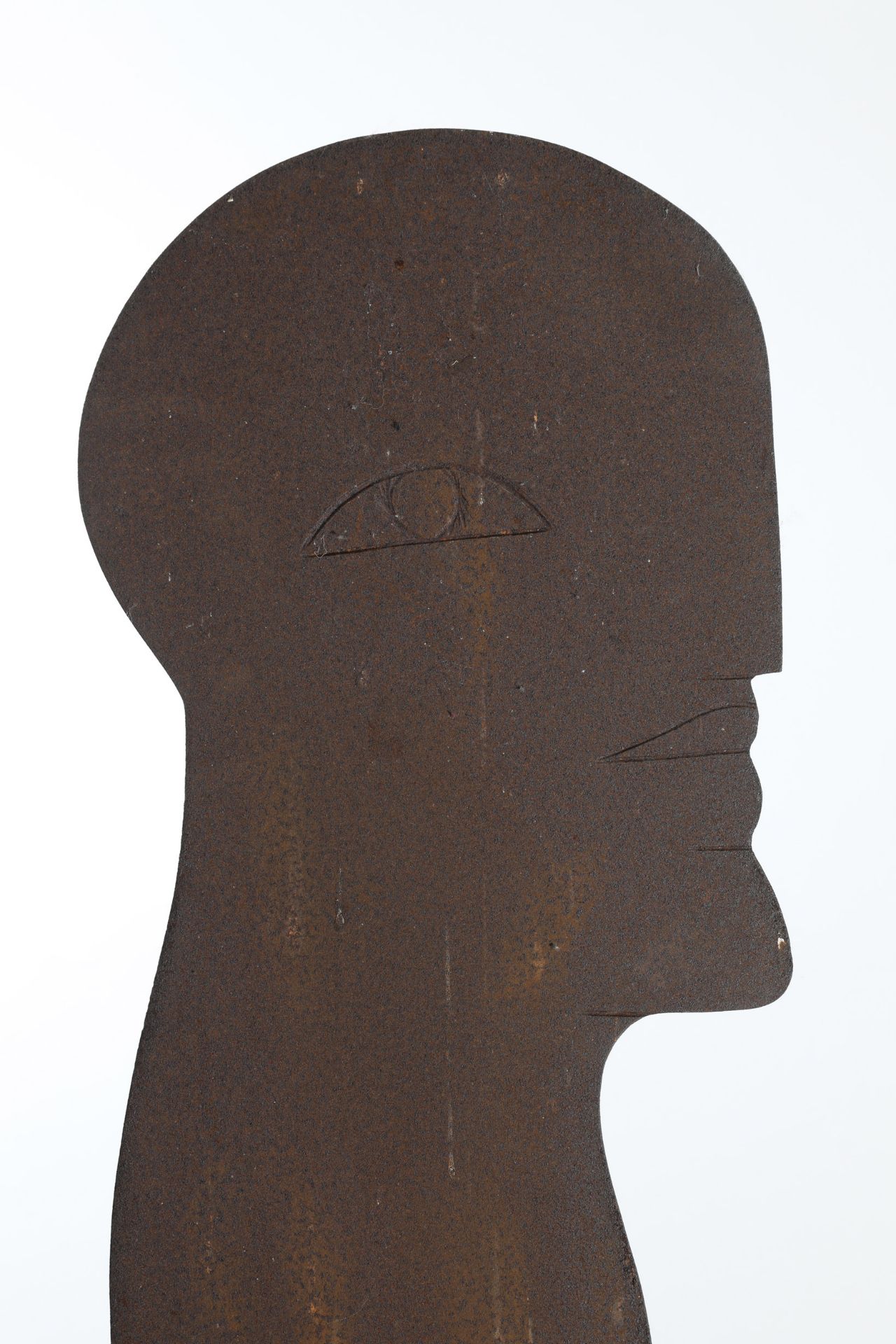 Horst Antes*, Figur 1000, Corten steel, h. 220 cm - Image 6 of 6