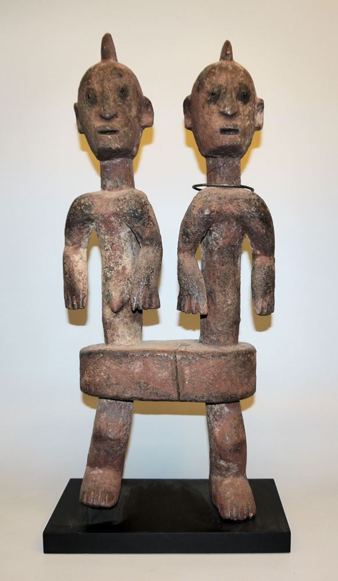 Double figure of the Chamba, Nigeria