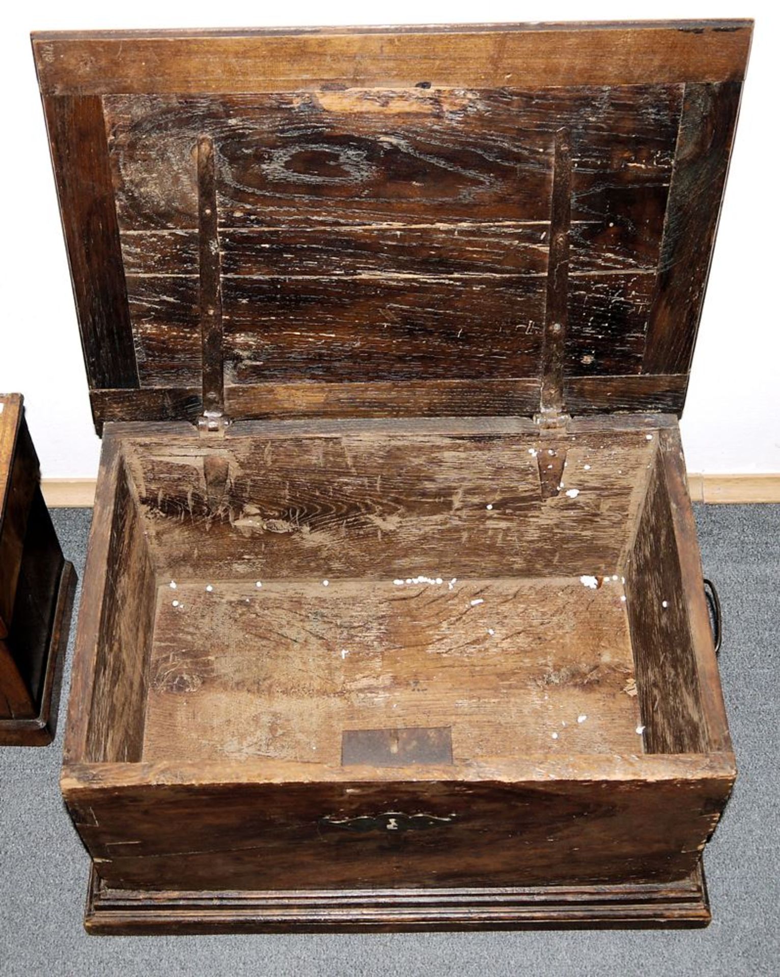 Model chest and two 19th century valuables chests - Image 5 of 5