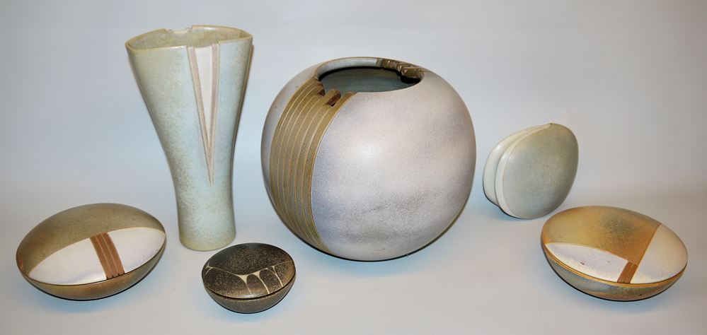 Manfred Braun, six ceramic works