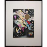 Wassily Kandinsky, Abstrakte Kompositionen, 3 Farblithographien, DLM