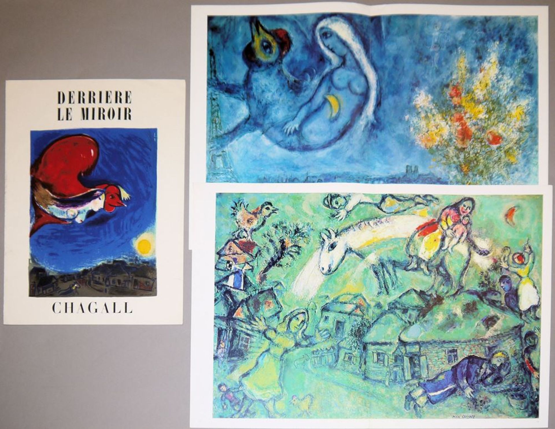 Marc Chagall, 15 sheets, of which 11 colour lithographs, partly DLM  - Image 4 of 5