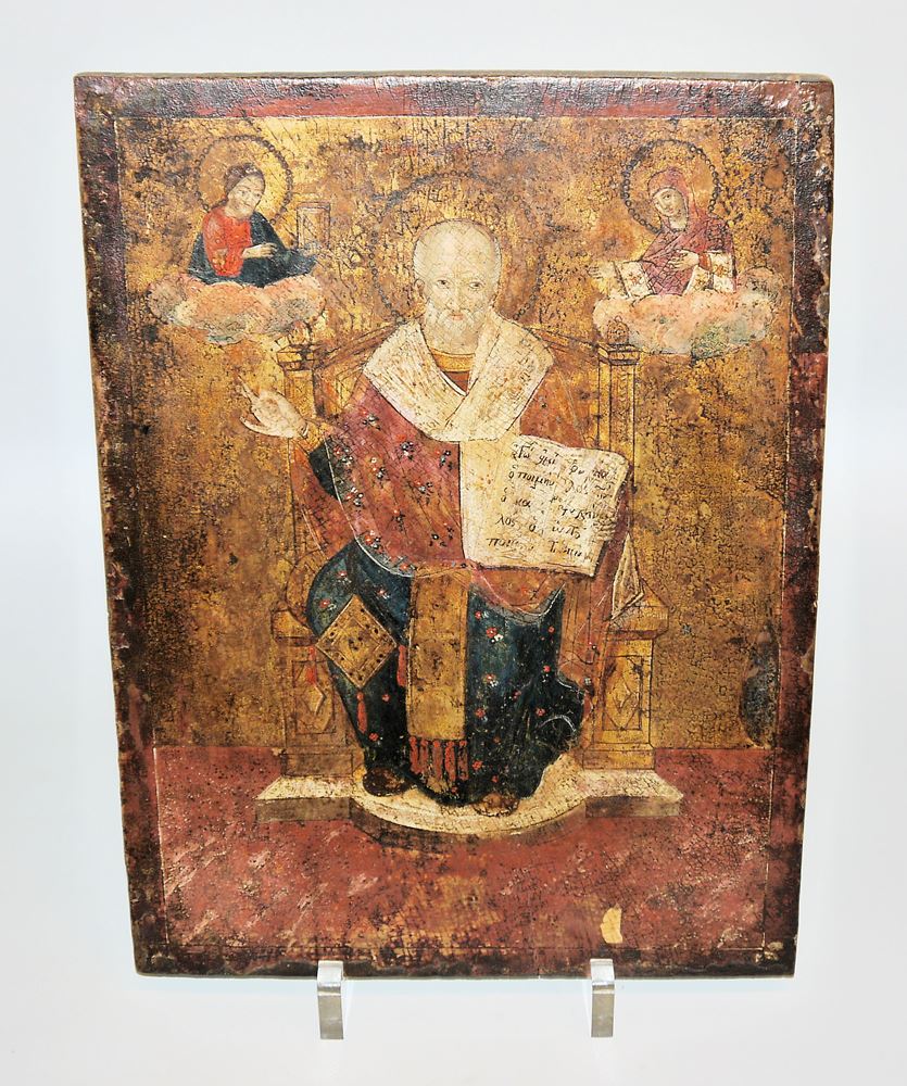 Icon of St. Nicholas of Myra, Greek, 18th/19th century