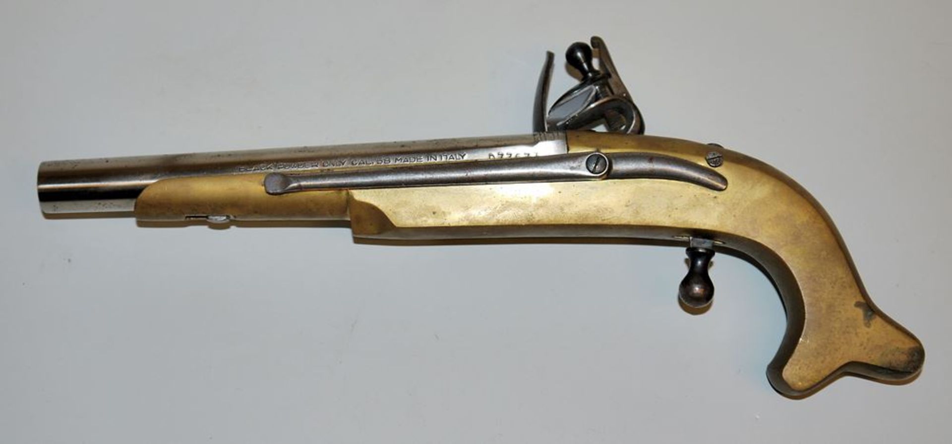 Caplock pistol, 20th century replica - Image 2 of 2