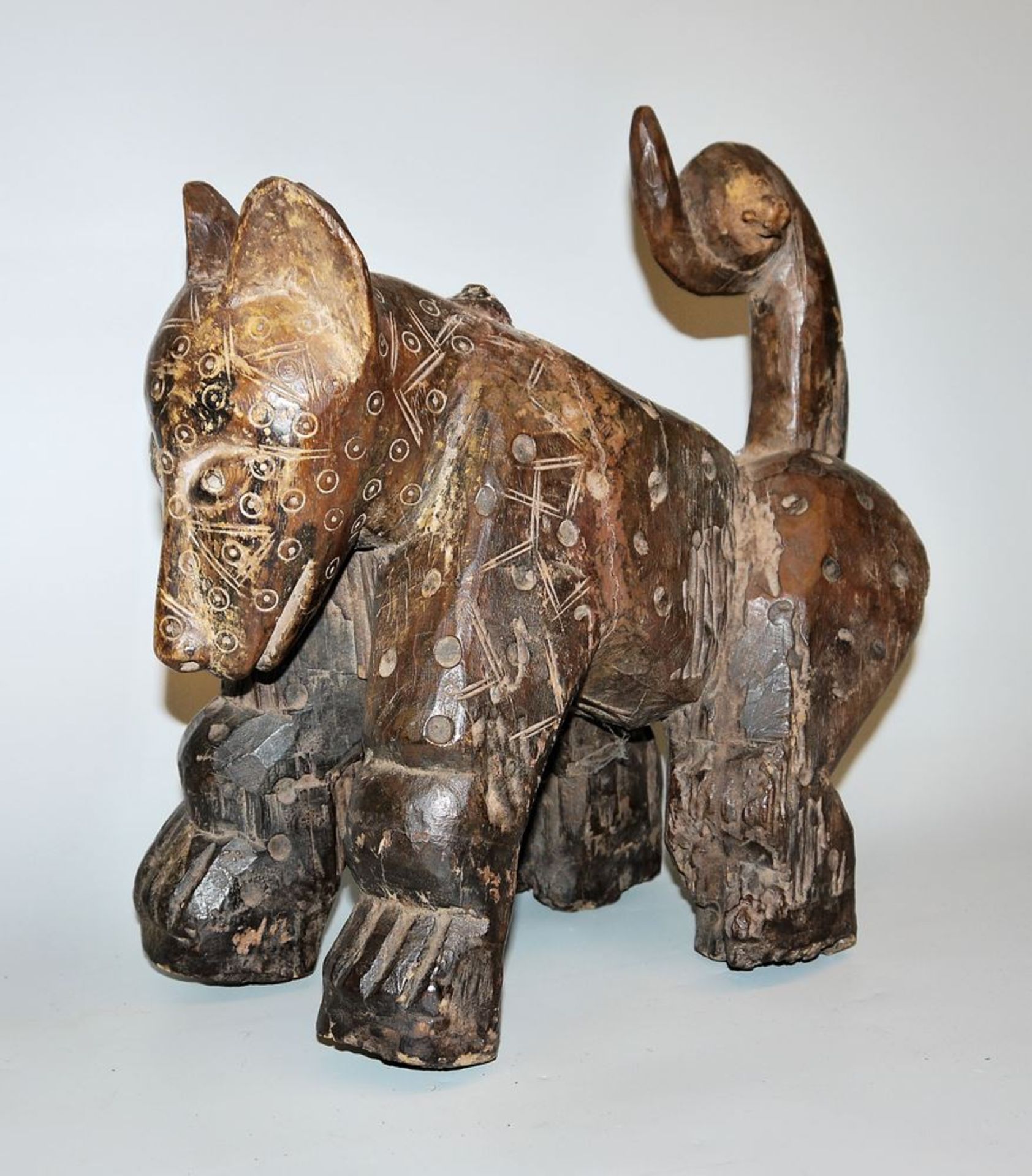 Sculpture of a dog, Lega, Northeast Congo