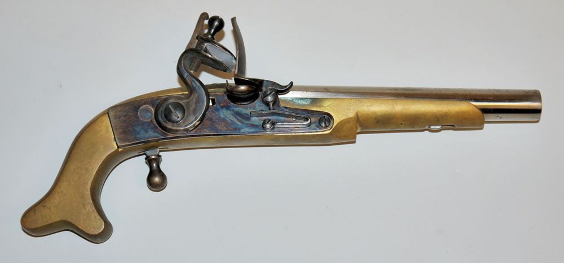 Caplock pistol, 20th century replica