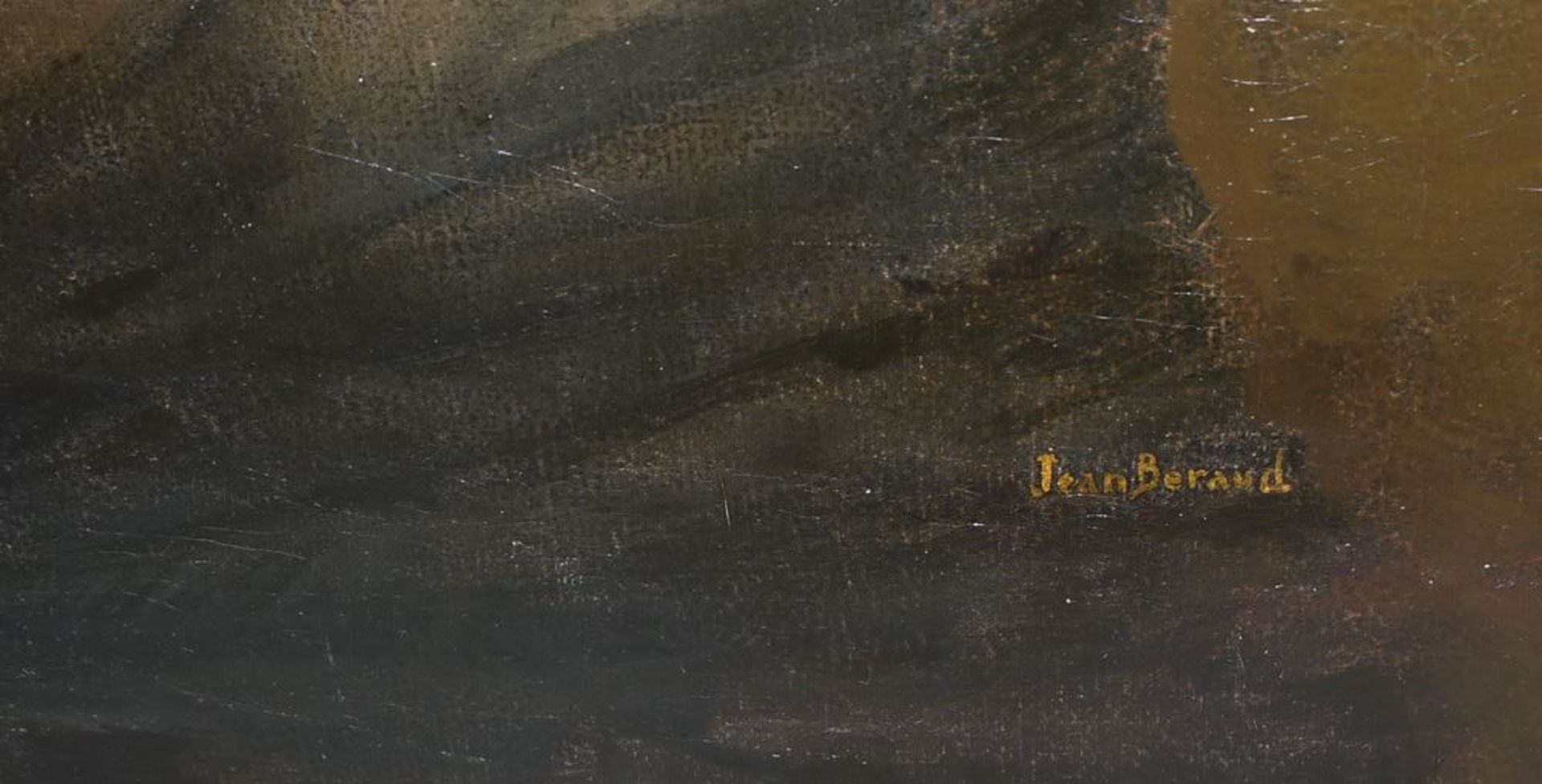 Jean Béraud, Umfeld, Brustbild einer verschleierten Frau, Ölgemälde, o. Rahmen - Bild 2 aus 4