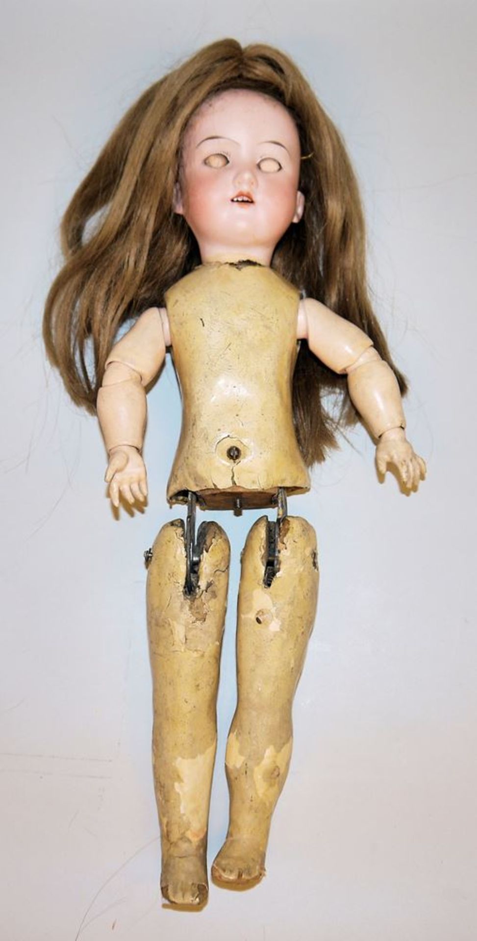Porcelain head doll Armand Marseille circa 1920/30 - Image 2 of 3