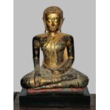 Bronze eines Arhat, Ayutthaya-Stil, Thailand 18./19. Jh.