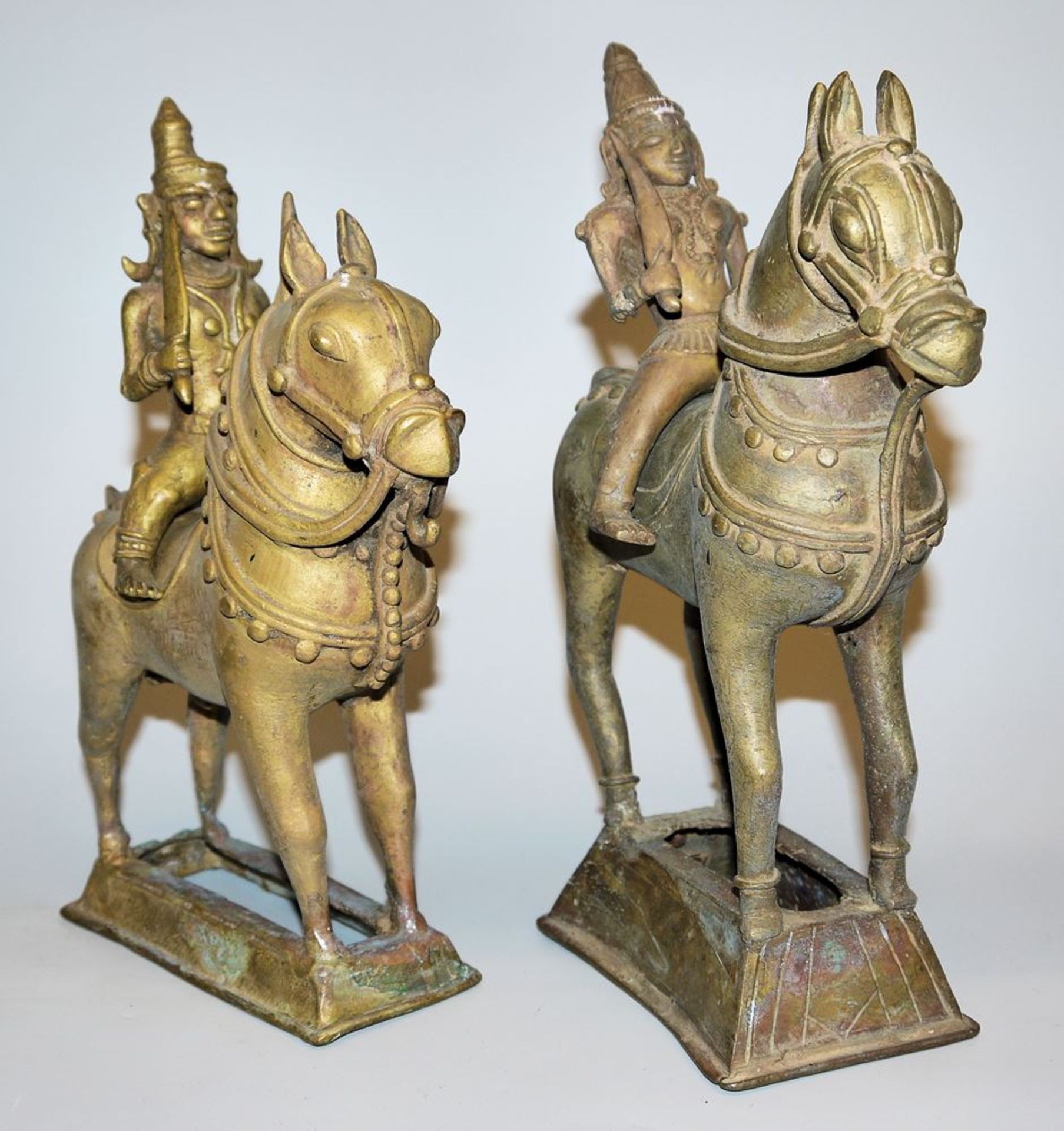 Two regional tutelary deities from Maharashtra, India 19th century