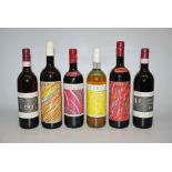Horst Antes, 2 Flaschen Rotwein vom eigenen Weingut in Chianti & Dorazio, 4 Flaschen Rot/Weißwein,