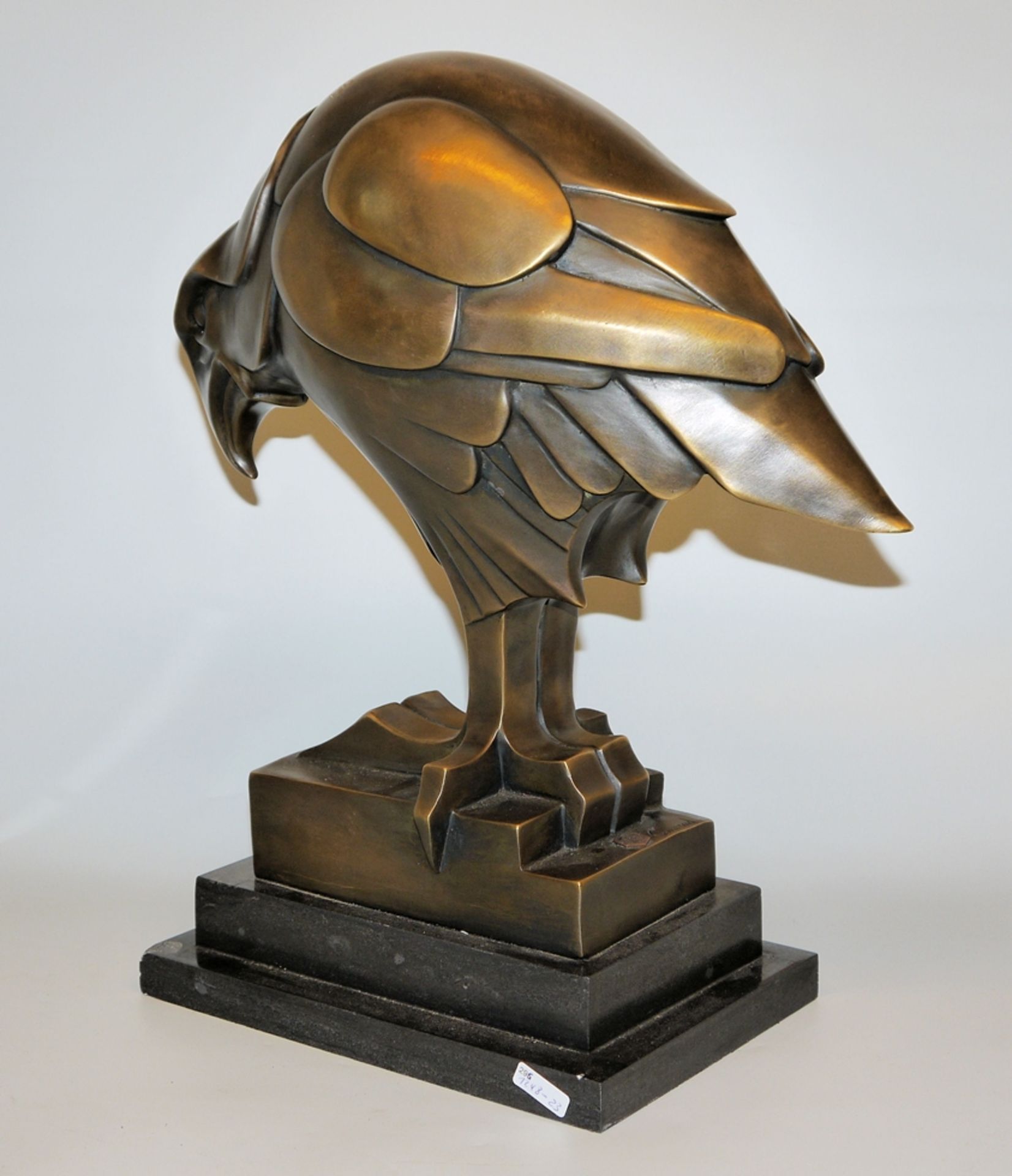 Coenrad, Bird of Prey, bronze - Image 2 of 3