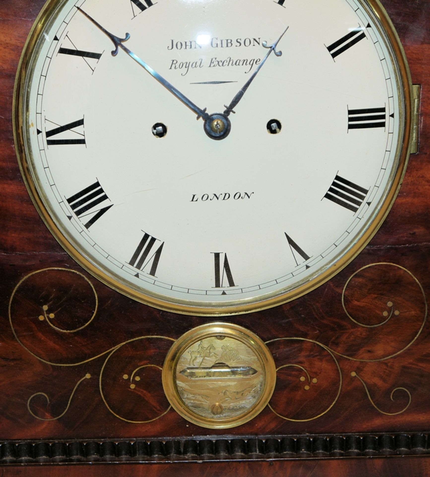 Bracket Clock by John Gibson, London 19th century - Image 2 of 3