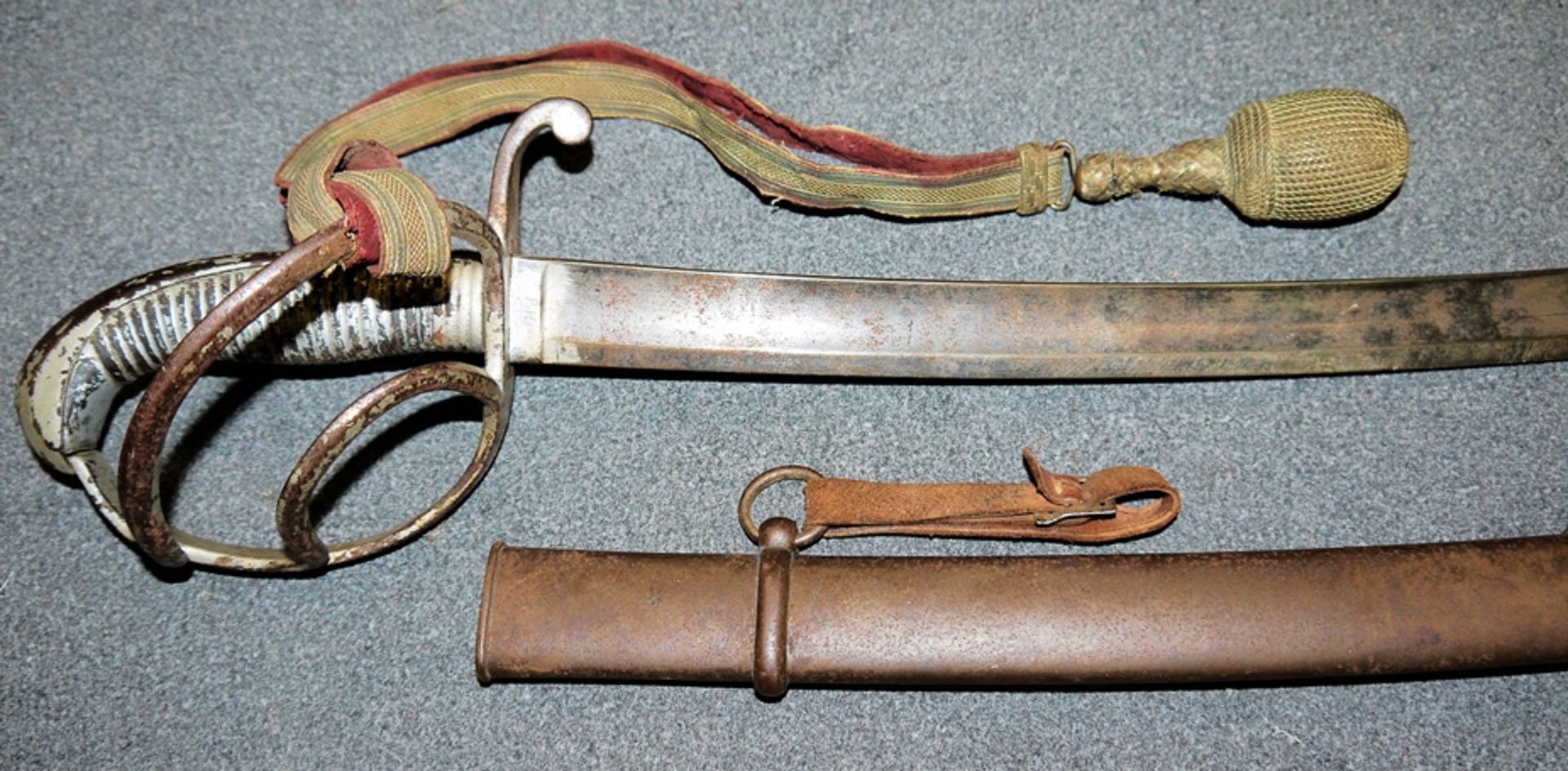 Officer's Sabre Bavaria, Imperial period around 1900 - Image 2 of 2