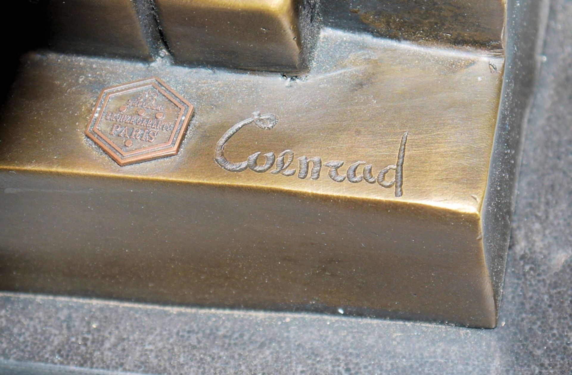 Coenrad, Bird of Prey, bronze - Image 3 of 3