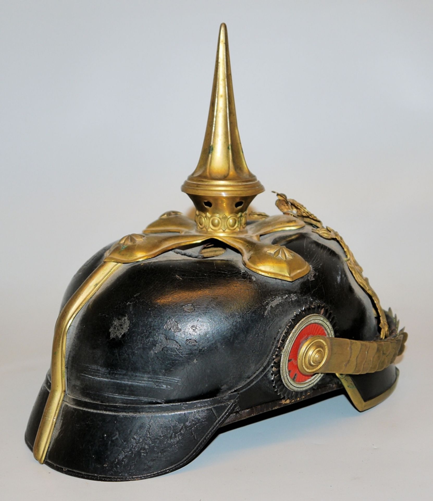 Bavarian officer's pickelhaube of the imperial period around 1910 - Image 2 of 4