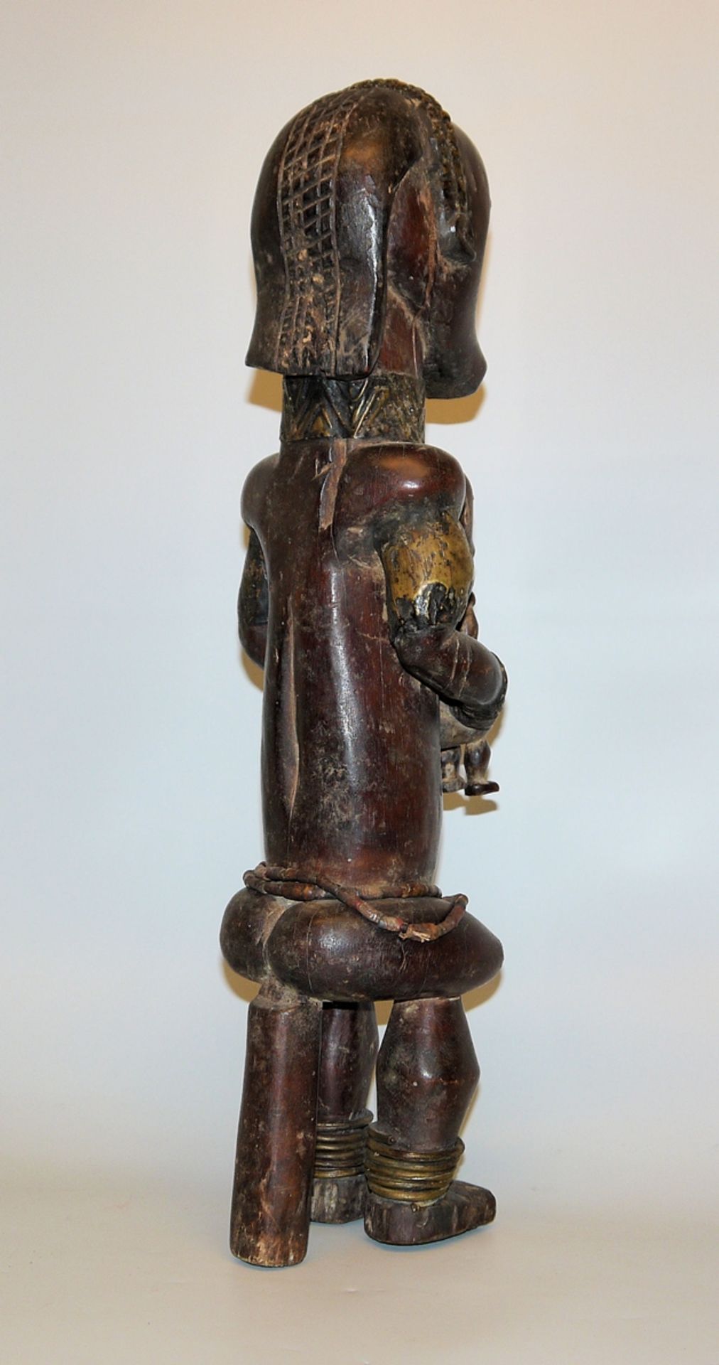 Male reliquary figure of the Fang, Gabon - Image 3 of 4