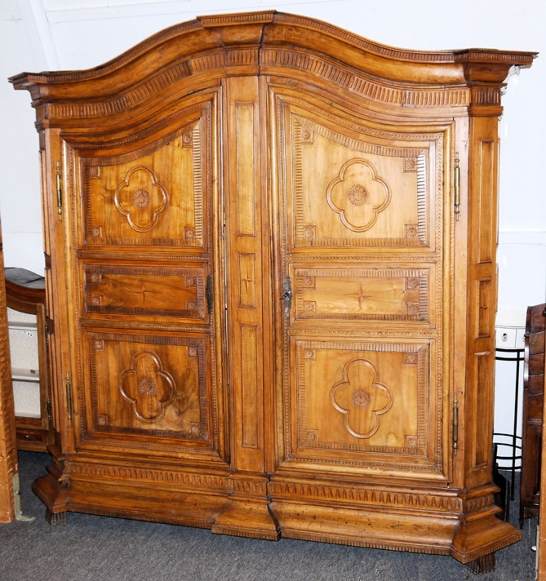 Representative Louis Seize Baroque cabinet, probably Southern German circa 1780 - Image 2 of 7