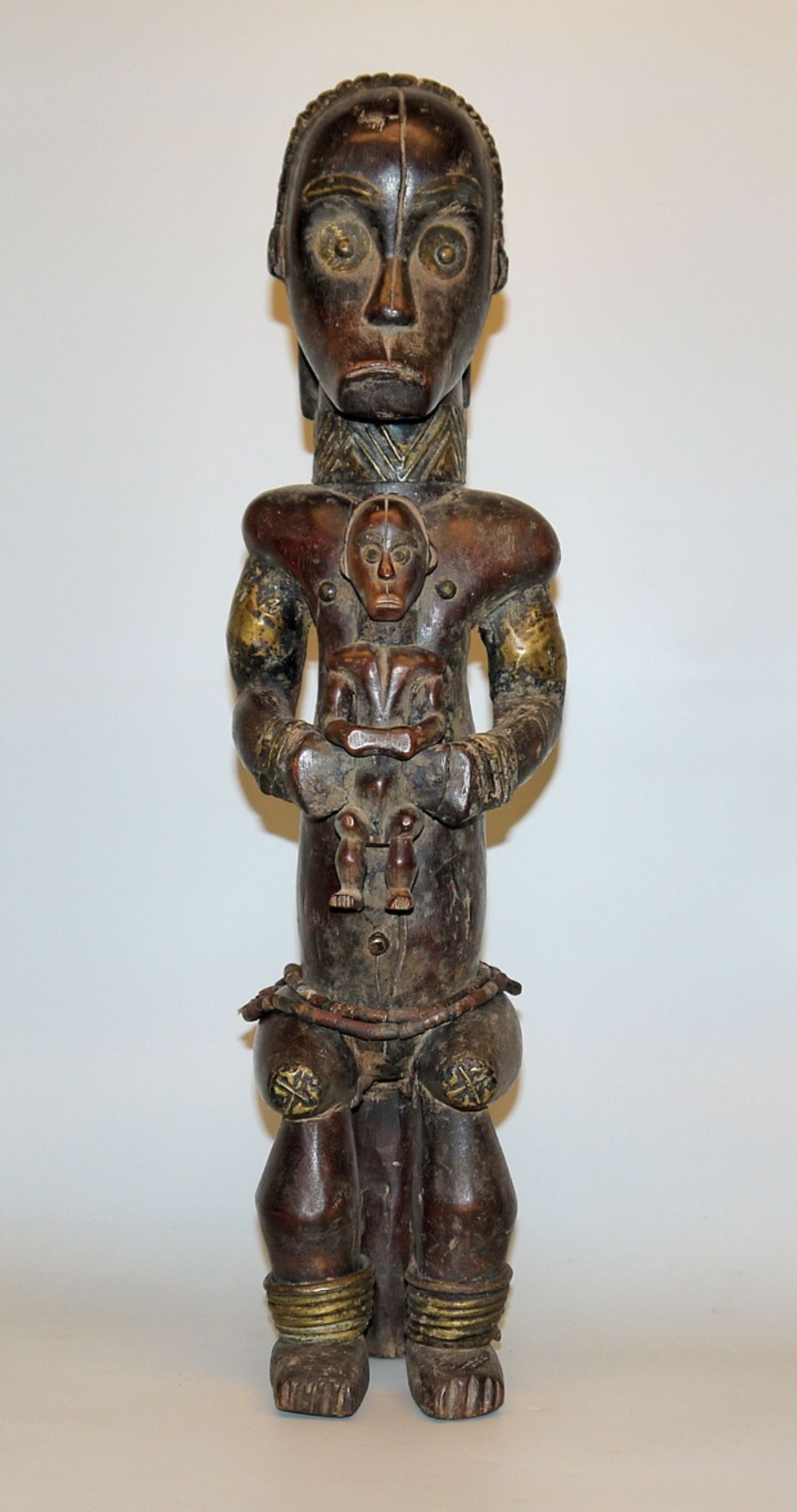 Male reliquary figure of the Fang, Gabon