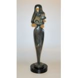 Alexander Archipenko, nach, "Egyptian", postume Bronze nach dem Original von 1917