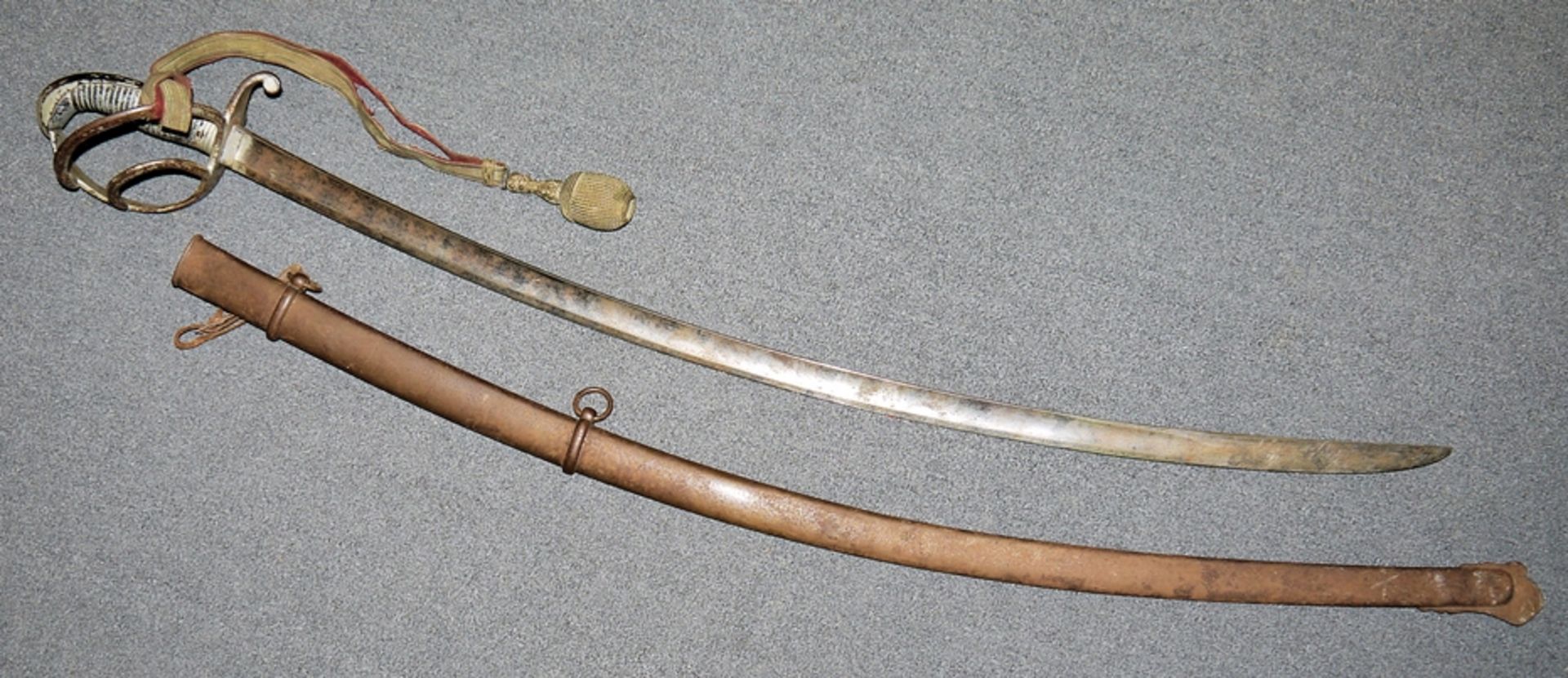 Officer's Sabre Bavaria, Imperial period around 1900