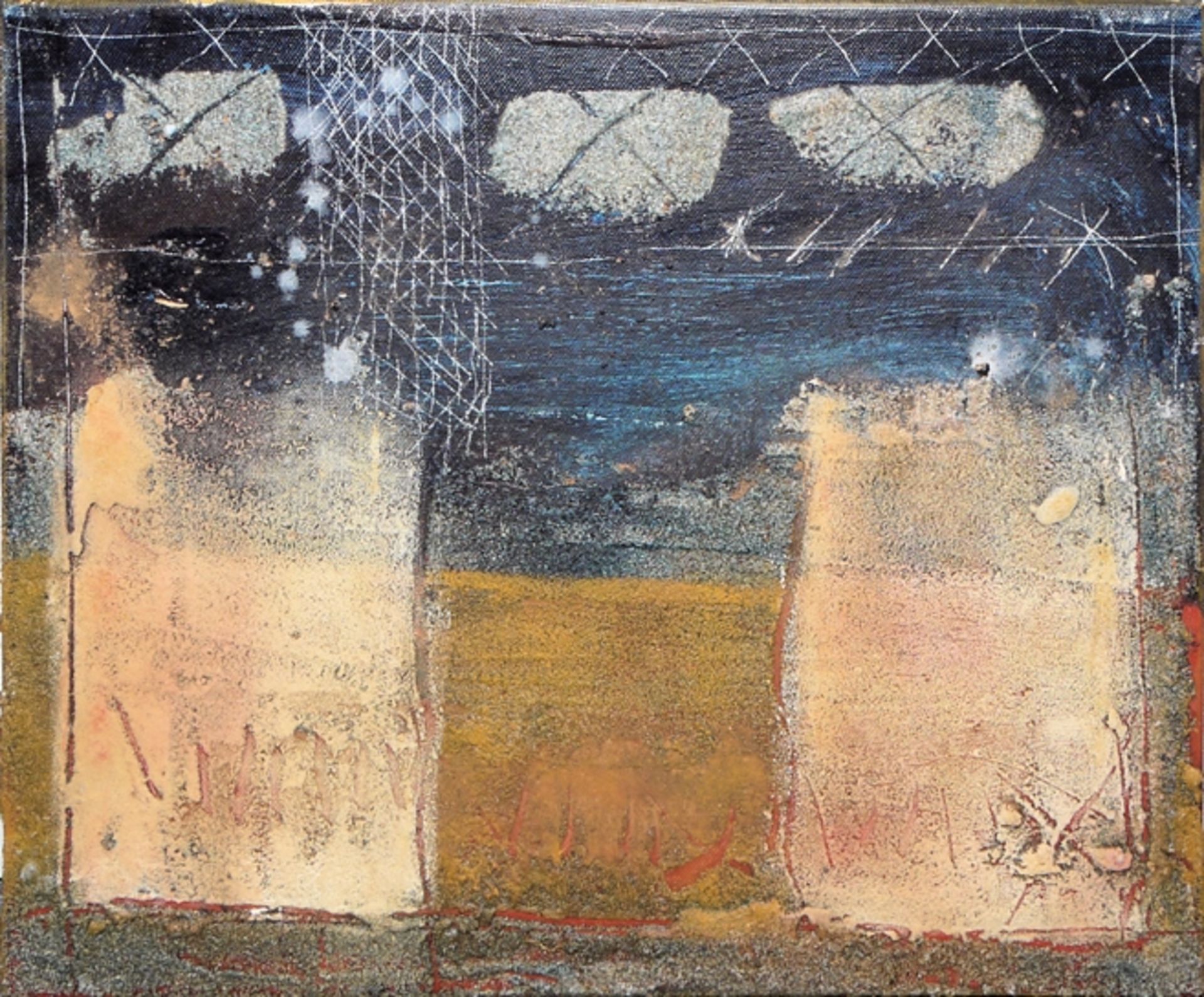 Klaus Neuper, gallery estate with 6 mixed media & artist's catalogue - Image 5 of 8