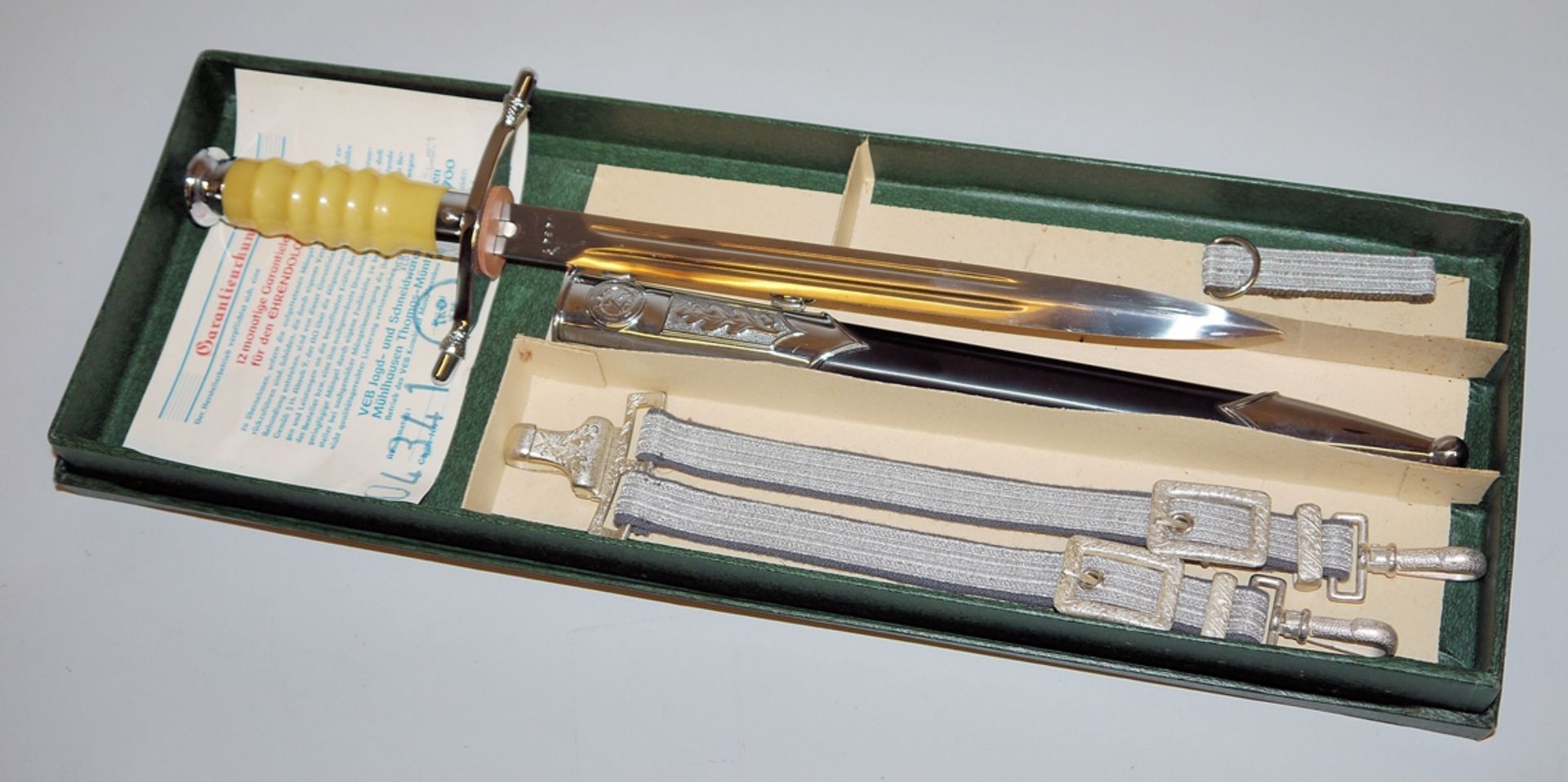 DDR NVA honour dagger for officers of the land forces