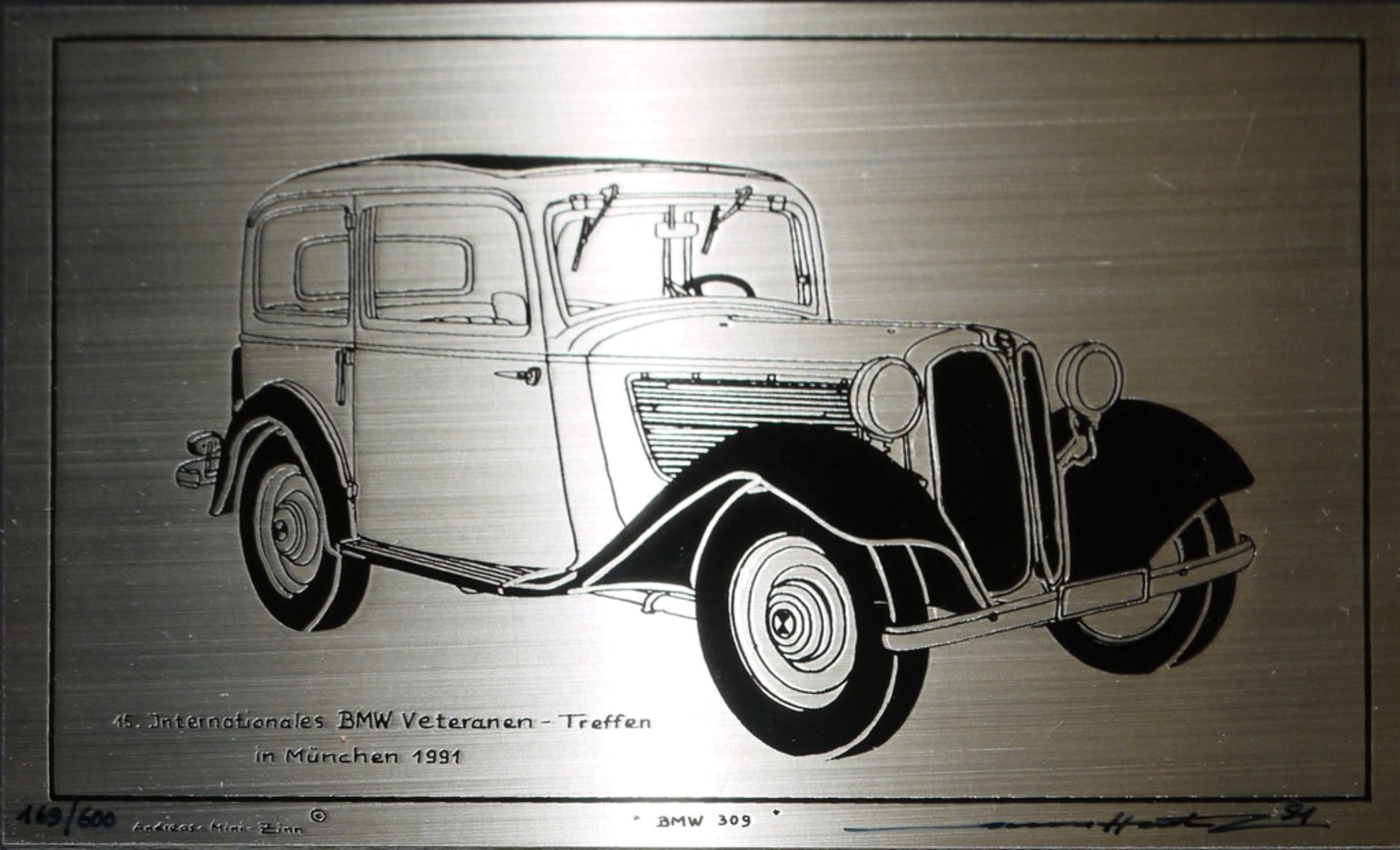 7 x Art for Car and Automobile Fans: Louis Baillon, Paul Bracq, Andreas Hentrich, Simon Loasby, Ern - Image 11 of 13