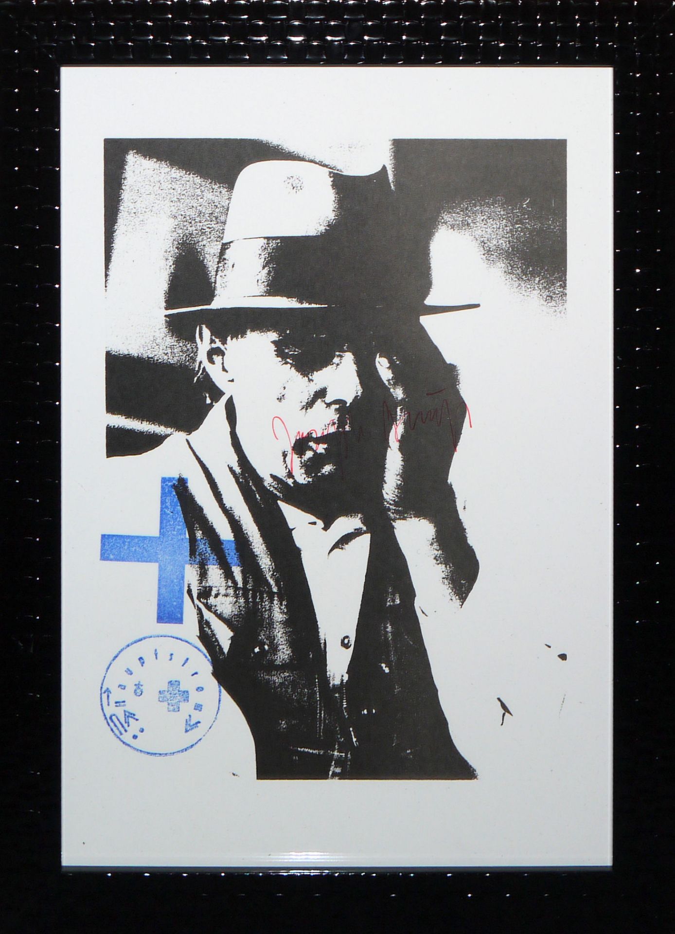 Joseph Beuys, Selbstbildnis, Offset, signiert und gestempelt