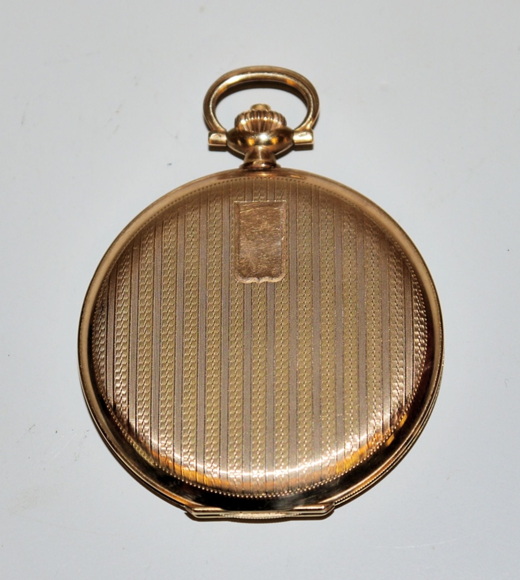 IWC Savonette gold gentleman's pocket watch, Switzerland circa 1925/30, - Image 3 of 3
