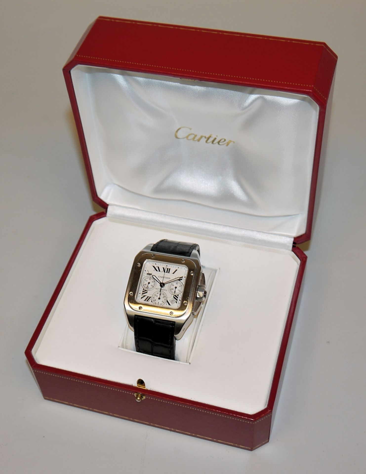 Santos de Cartier 100 XL, automatic men's chronograph 2740 from 2006