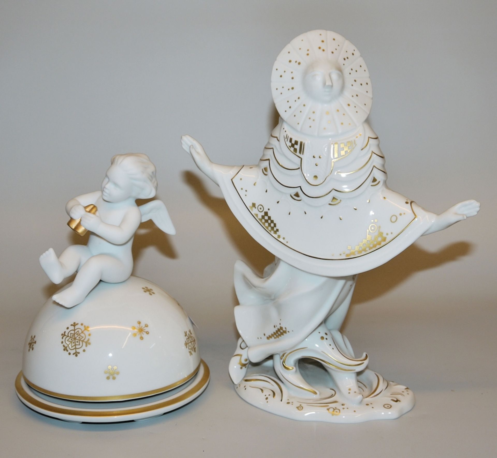 Porcelain sculpture "Sarastro" from the series "Magic Flute", Björn Wiinblad for Rosenthal & porcel