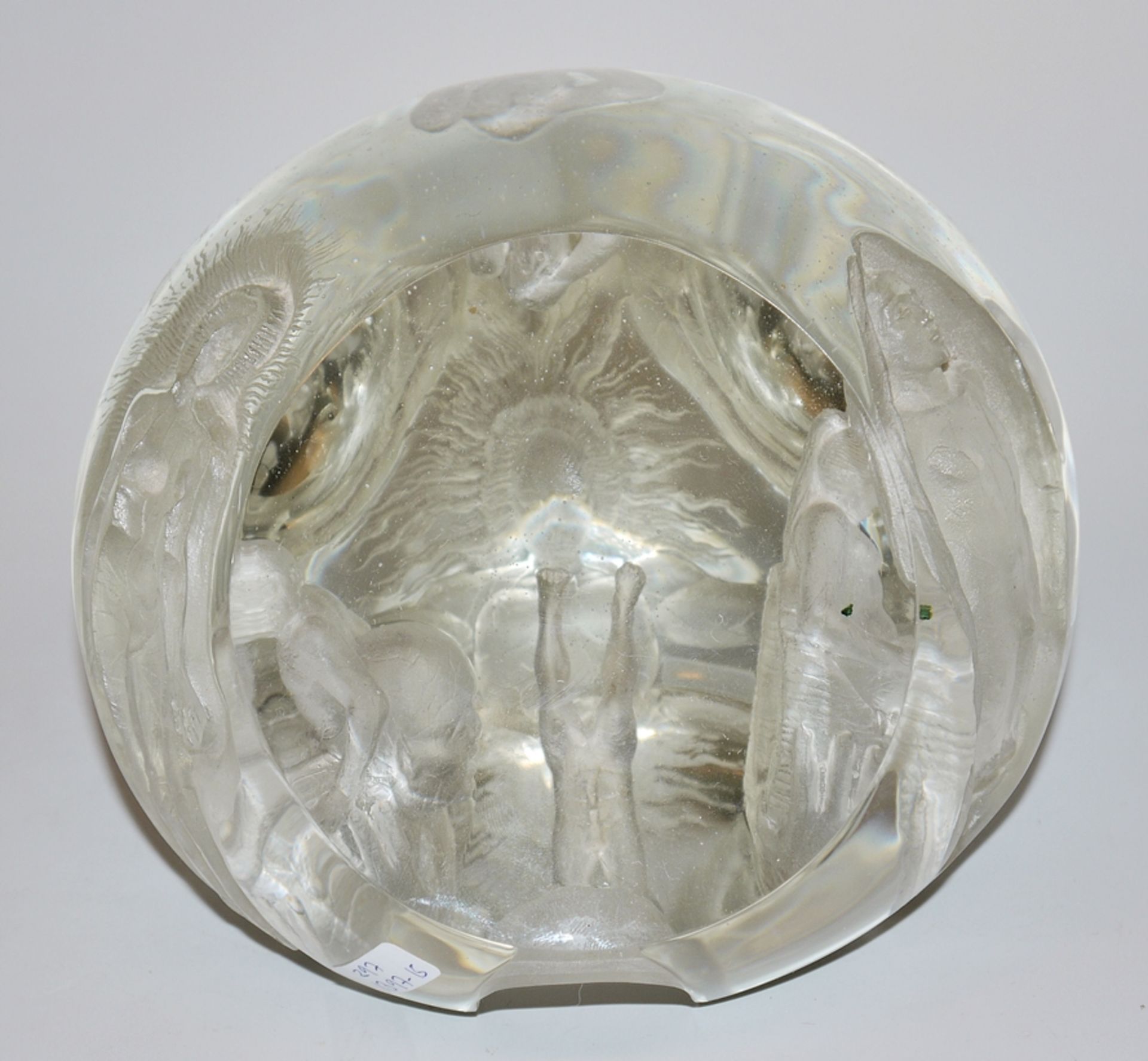 Kristian Klepsch, glass sculpture from 1984, signed