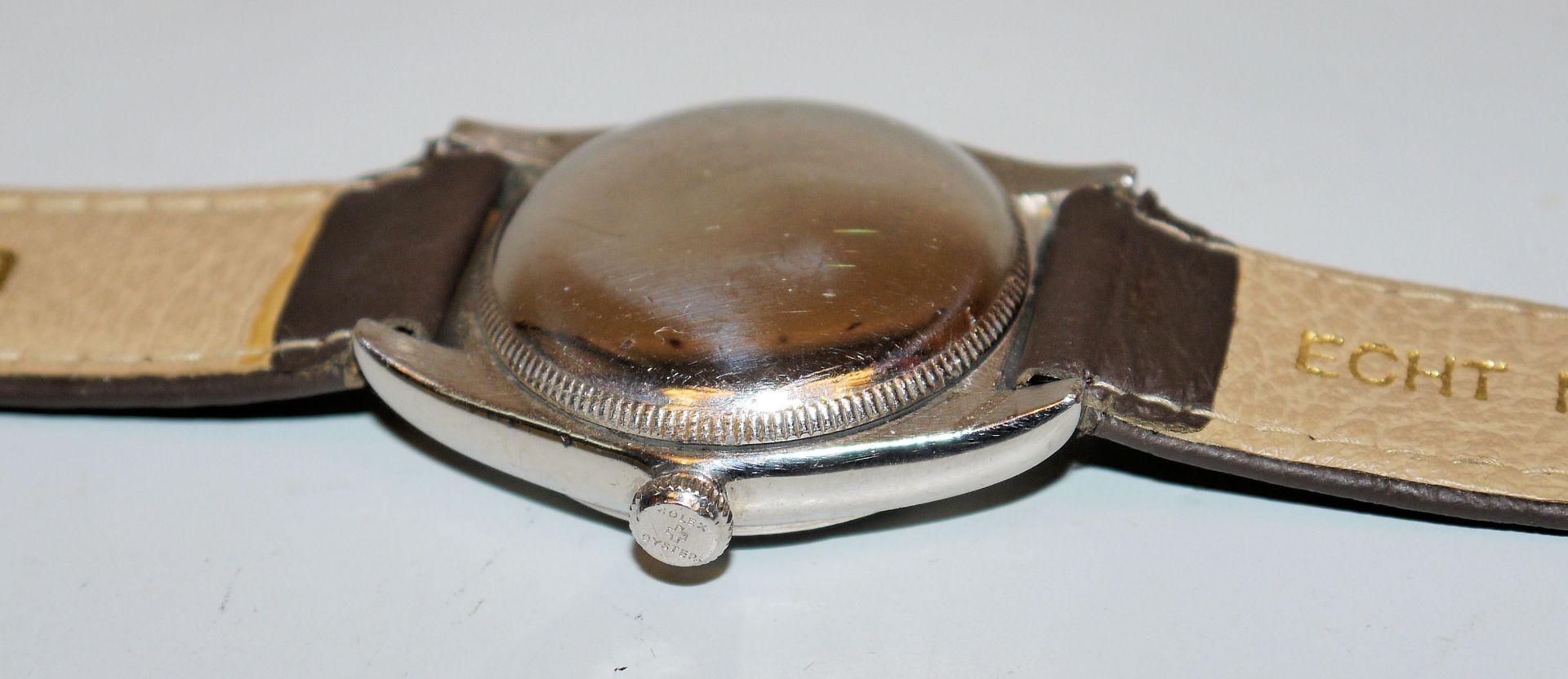 Rolex Oyster Perpetual "Bubble back", automatic men's wristwatch from 1948 - Image 2 of 2