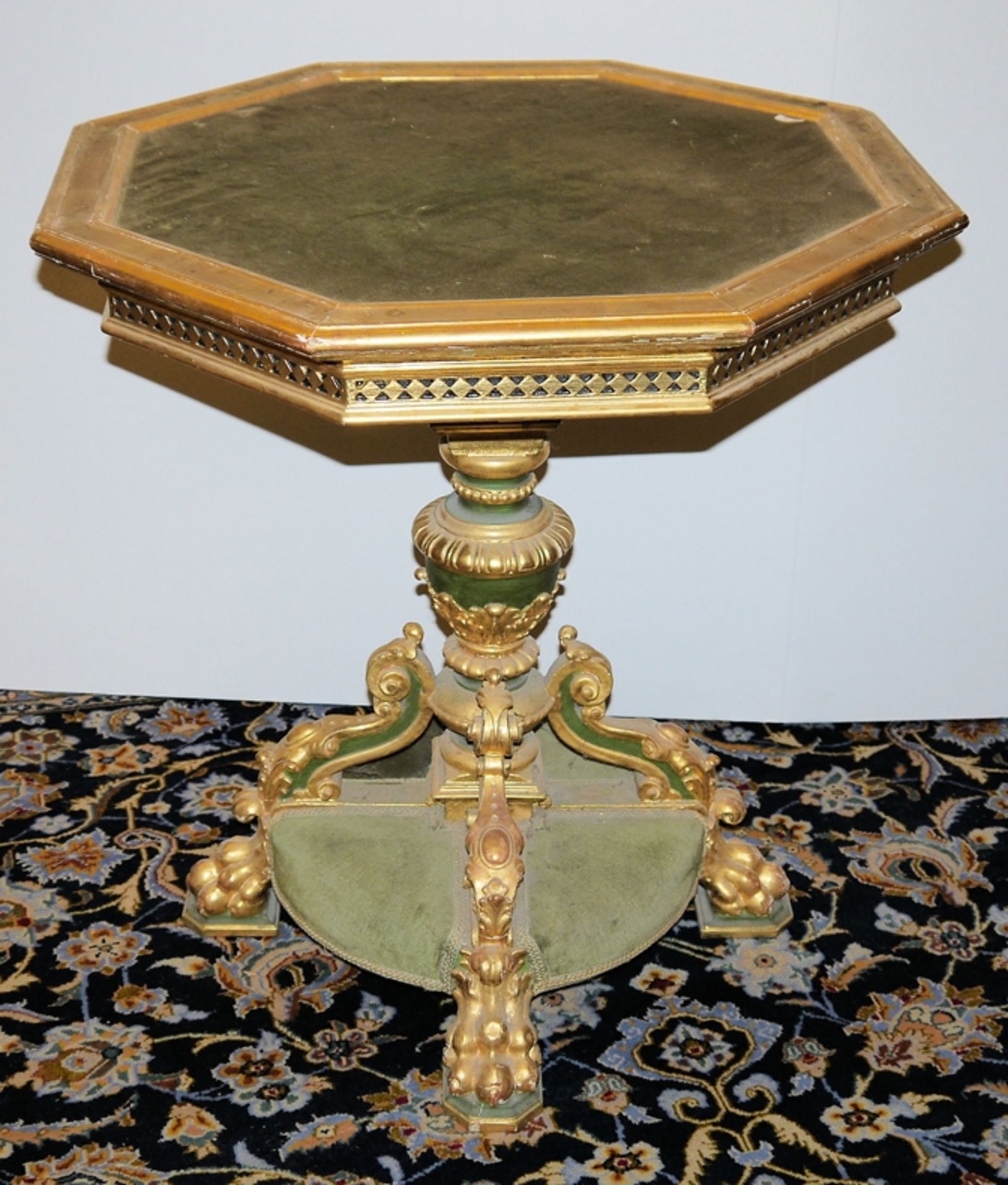 Baroque salon table of Napoleon III circa 1840/50